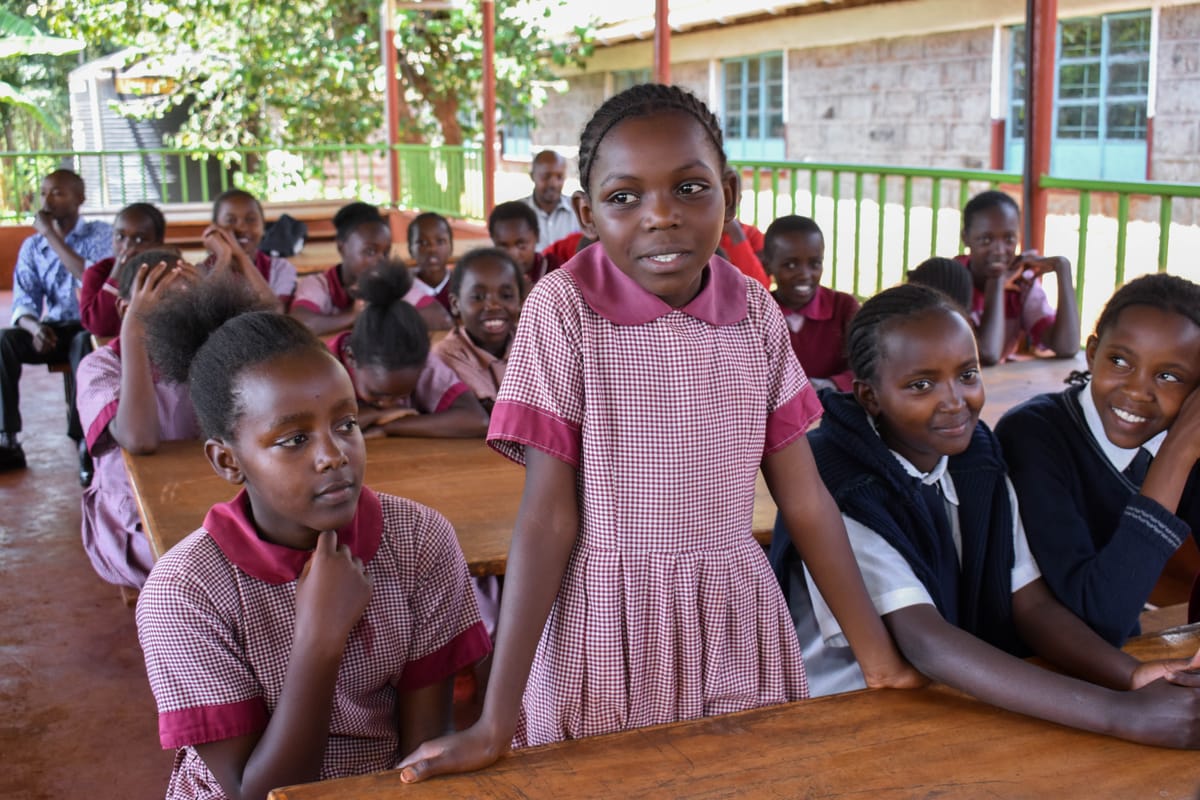 Menstrual Health and Hygiene Session in Chania, Nyeri