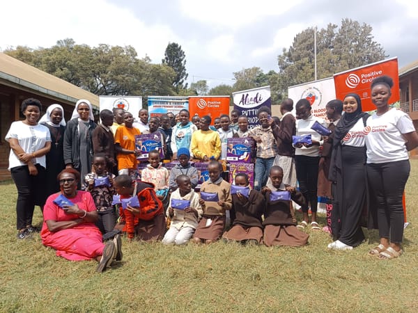 Menstrual Health Pad Drive at Precious Blood Amani School